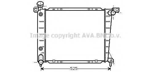 Imagine Radiator, racire motor PRASCO FD2199