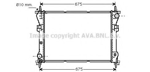 Imagine Radiator, racire motor PRASCO FD2319