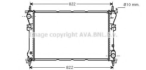 Imagine Radiator, racire motor PRASCO FD2320