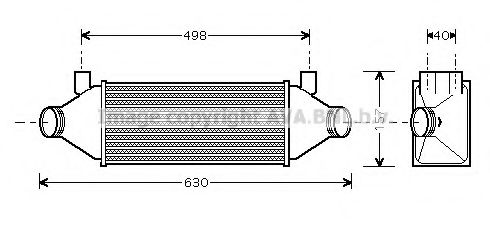 Imagine Intercooler, compresor PRASCO FD4314