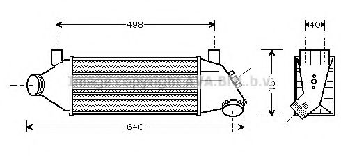 Imagine Intercooler, compresor PRASCO FD4315