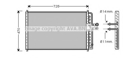 Imagine Condensator, climatizare PRASCO FD5230