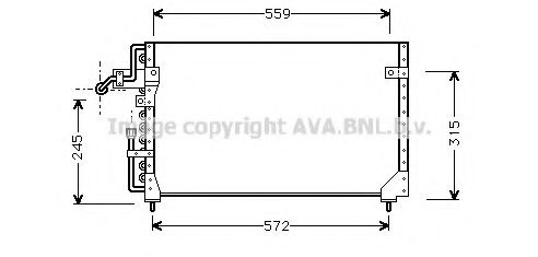 Imagine Condensator, climatizare PRASCO FD5233