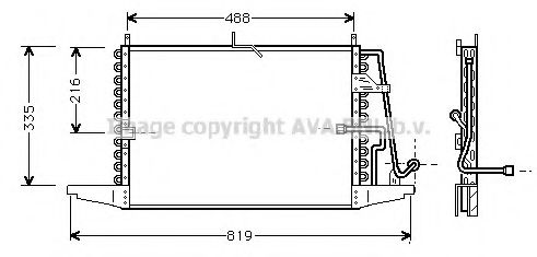 Imagine Condensator, climatizare PRASCO FD5239