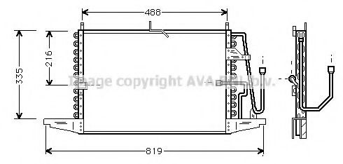 Imagine Condensator, climatizare PRASCO FD5241