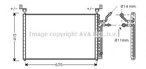 Imagine Condensator, climatizare PRASCO FD5245