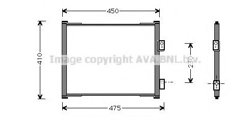 Imagine Condensator, climatizare PRASCO FD5262