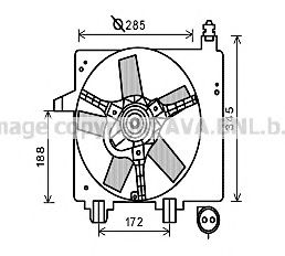 Imagine Ventilator, radiator PRASCO FD7550