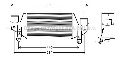 Imagine Intercooler, compresor PRASCO FDA4313