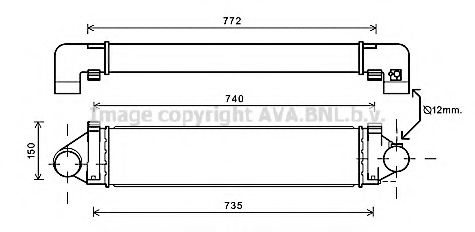 Imagine Intercooler, compresor PRASCO FDA4481