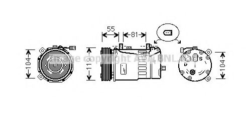 Imagine Compresor, climatizare PRASCO FDK321