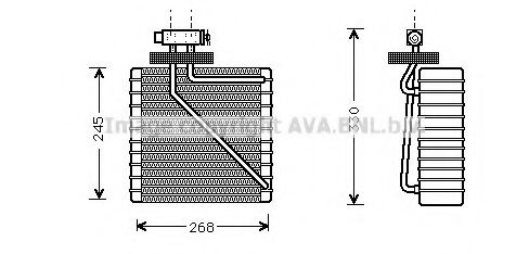 Imagine evaporator,aer conditionat PRASCO FDV270