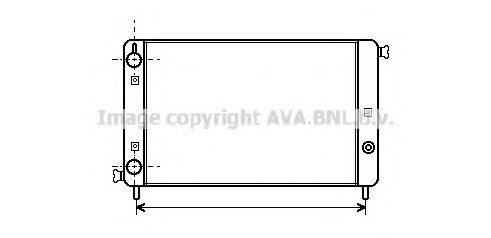 Imagine Radiator, racire motor PRASCO FT2011