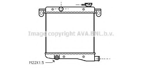 Imagine Radiator, racire motor PRASCO FT2012