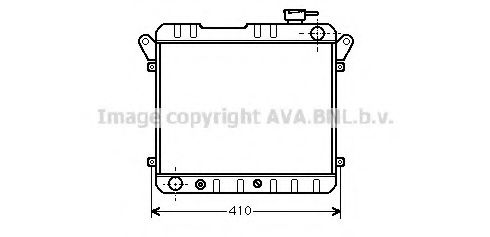 Imagine Radiator, racire motor PRASCO FT2015