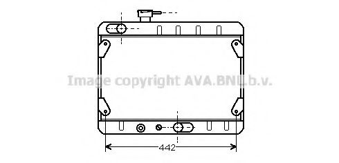 Imagine Radiator, racire motor PRASCO FT2022