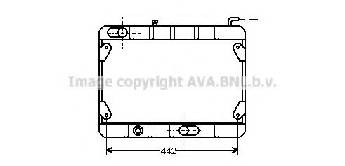 Imagine Radiator, racire motor PRASCO FT2027