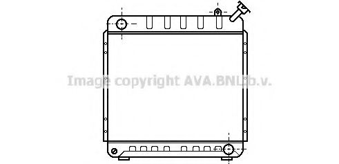 Imagine Radiator, racire motor PRASCO FT2032