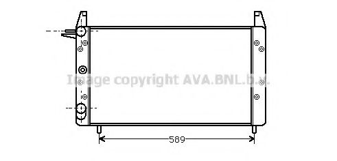 Imagine Radiator, racire motor PRASCO FT2068