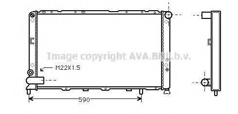 Imagine Radiator, racire motor PRASCO FT2144
