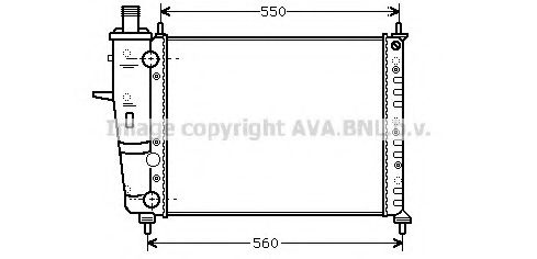 Imagine Radiator, racire motor PRASCO FT2230