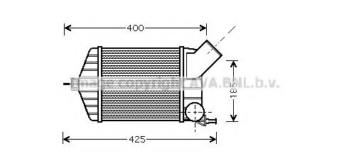 Imagine Intercooler, compresor PRASCO FT4274