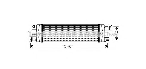 Imagine Intercooler, compresor PRASCO FT4337