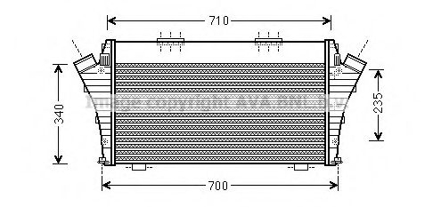 Imagine Intercooler, compresor PRASCO FT4389