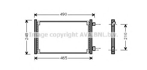 Imagine Condensator, climatizare PRASCO FT5223