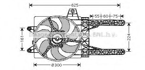 Imagine Ventilator, radiator PRASCO FT7285