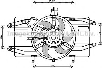 Imagine Ventilator, radiator PRASCO FT7555