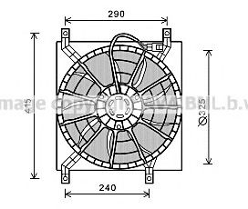 Imagine Ventilator, radiator PRASCO FT7580