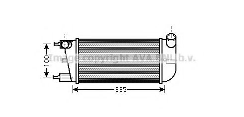 Imagine Intercooler, compresor PRASCO FTA4352