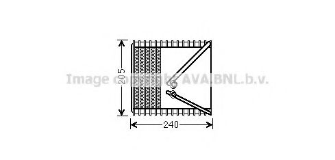 Imagine evaporator,aer conditionat PRASCO FTV381