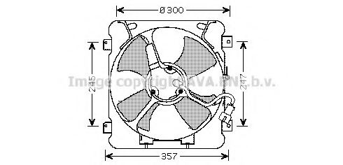 Imagine Ventilator, radiator PRASCO HD7527