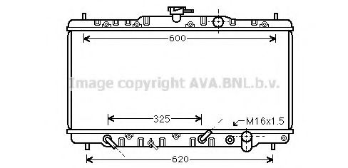 Imagine Radiator, racire motor PRASCO HDA2053