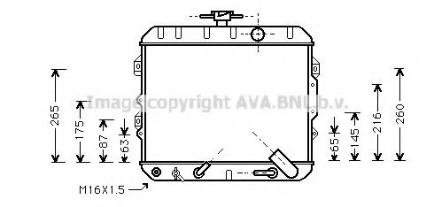 Imagine Radiator, racire motor PRASCO HY2010