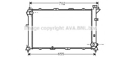 Imagine Radiator, racire motor PRASCO HY2024