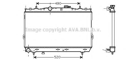 Imagine Radiator, racire motor PRASCO HY2095