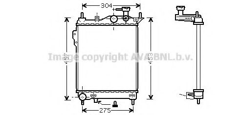 Imagine Radiator, racire motor PRASCO HY2099