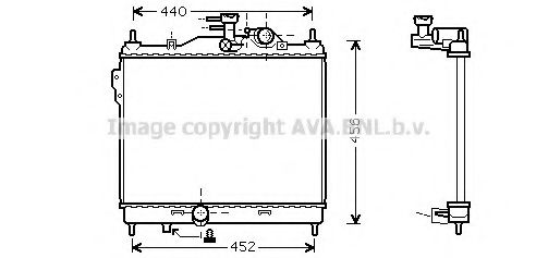 Imagine Radiator, racire motor PRASCO HY2103