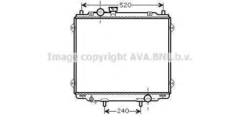 Imagine Radiator, racire motor PRASCO HY2145