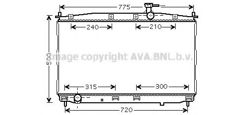 Imagine Radiator, racire motor PRASCO HY2173