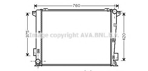 Imagine Radiator, racire motor PRASCO HY2191