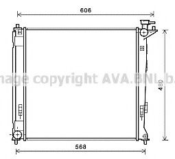 Imagine Radiator, racire motor PRASCO HY2284