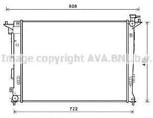 Imagine Radiator, racire motor PRASCO HY2285