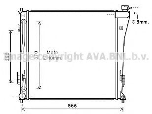 Imagine Radiator, racire motor PRASCO HY2305