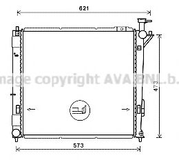 Imagine Radiator, racire motor PRASCO HY2346