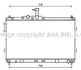 Imagine Radiator, racire motor PRASCO HY2418