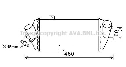 Imagine Intercooler, compresor PRASCO HY4389